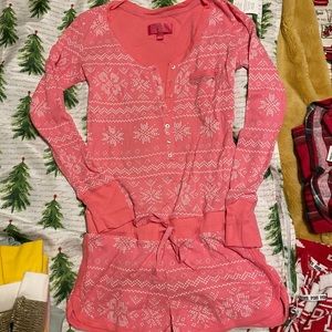 Vs PINK christmas pajamas